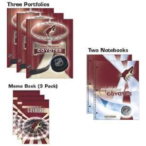  Phoenix Coyotes Back to School Combo Pack Sports 