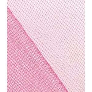  Nylon Small Weave Crinoline Fabric Pink Arts, Crafts 