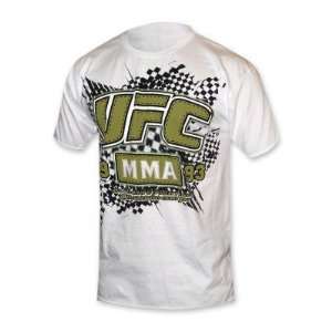 UFC White Patch Logo T Shirt:  Sports & Outdoors