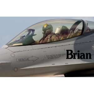  Jet fighter decal Jet fighter personalized sticker F 16 re 