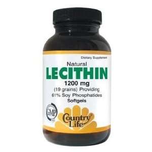  Lecithin, 1200 Mg, 19 Grain, 300 sgel, Pack of 4: Health 