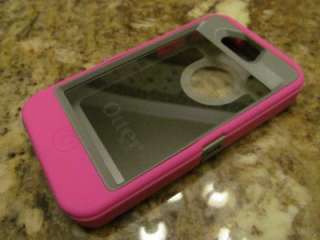 OtterBox iPhone 4 4S Defender Series Pink/Gray Otter Box   FREE 