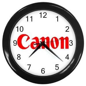 Canon Logo New Wall Clock Size 10 