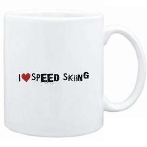  Mug White  Speed Skiing I LOVE Speed Skiing URBAN STYLE 