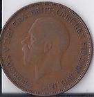 great britian coin 1 penny 1928 georgivs rare  