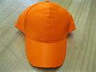 World Famous Blaze Orange Cap   One Size NEW