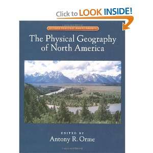   Geography of North America (9780195111071) Antony Orme Books