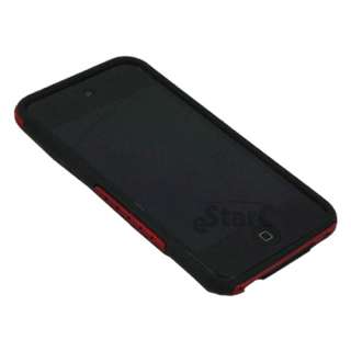   Hybrid Hard + Soft Silicone Case Cover for iPod Touch 4th Gen  