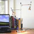 TAO Digital Desk Lamp with LED Retractable Pendulum Light Heads 