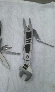 Husky Multi Tools Leatherman Style Pliers Cresent Wrench With Pliers