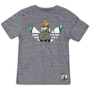 NEW! Mens Adidas Originals Trefoil Boston Celtics Logo NBA T Shirt 