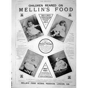 1894 Advertisement MellinS Emulsion Childrens Food 
