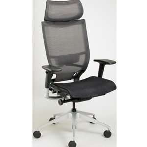  Nuvo Mid Back Mesh Office Chair (Charcoal Mesh): Office 