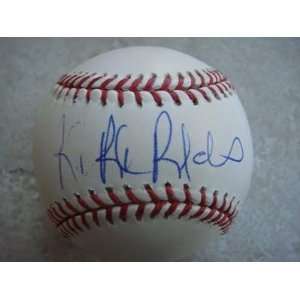  R.j. Reynolds Pirates/dodgers Signed Official Ml Ball W 