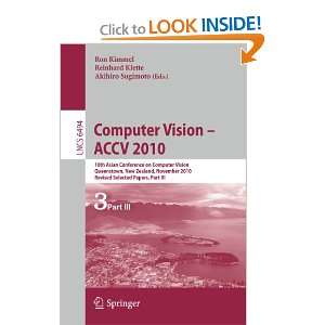 Computer Vision   ACCV 2010: 10th Asian Conference on Computer Vision 