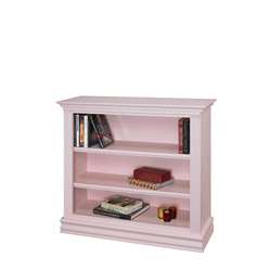 Designer Color Hand painted Madmoiselle Pink Bookcase  Overstock