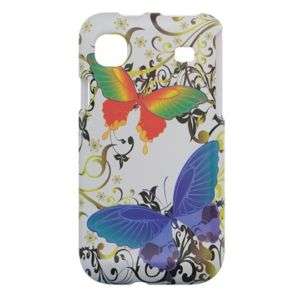 White Rainbow Butterfly Case Cover Samsung Vibrant T959  