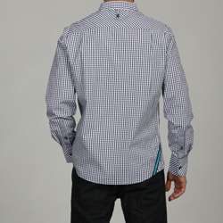 Cavi Mens Military Style Woven Shirt  Overstock