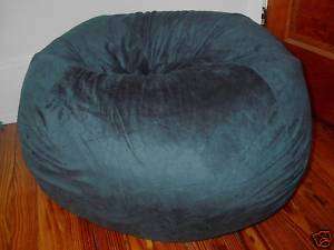 Personalized Green Suede Bean Bag Beanbag Chair Shell  