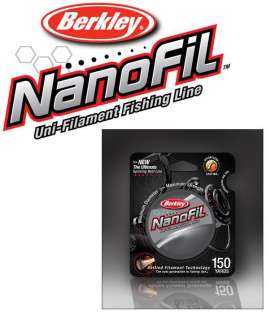 Berkley Nanofil Spinning Line   6 lb. Clear Mist, 150 Yards  