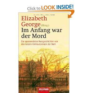  Im Anfang War Der Mord (German Edition) (9783442459537 