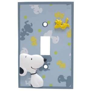  Lambs & Ivy Peek A Boo Snoopy Switch Plate Cover Baby