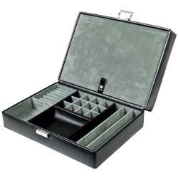 Wolf Designs Travel Watch Box with Valet  Overstock