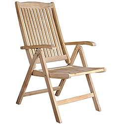 Helsinki Teak Recliner Patio Chair  