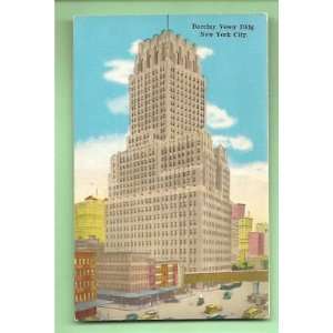    Postcard Barclay Vasey Building New York City 
