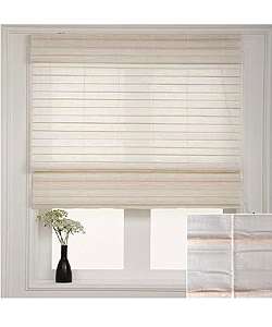 Chicology Serenity Rice Roman Shade (48 in. x 72 in.)  