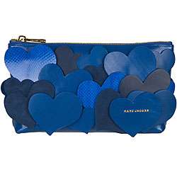 Marc Jacobs Blue Love Story Clutch  Overstock