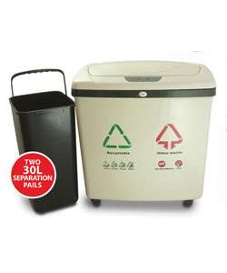 Automatic Touchless Recycling Bin/Trash Can 16 gallon  Overstock