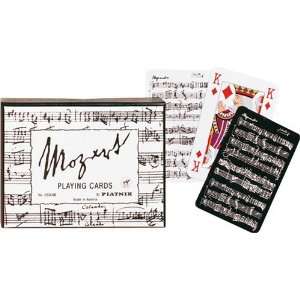  Mozart Black & White   Double Deck Playing Cards Toys 