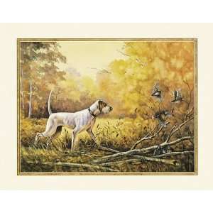  Peggy Thatch Sibley   Hunting Dog Canvas: Home & Kitchen