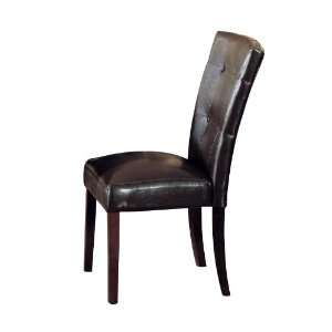    ACME Dining Side Chair, 39 Inch Height, Brown: Home & Kitchen