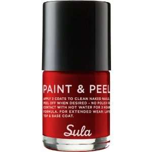  Sula Beauty Paint & Peel Nail Color Tango 0.5 oz Beauty