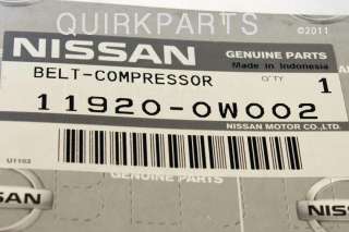   EQUIPMENT Replacement Belt Compressor for your Nissan Pathfinder