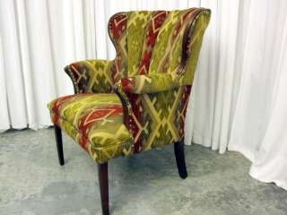  Wing Chair New Upholstery Extra Nice Show Room Quality LOOK  