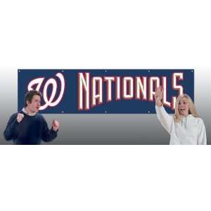  Washington Nationals 8ft Embroidered Banner Flag House 