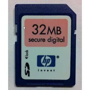  HP 32MB SD Secure Digital Flash Memory Card: Electronics