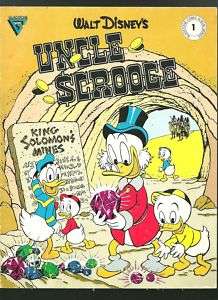 Uncle Scrooge Gladstone Comic Album 1987 #1 Carl Barks  