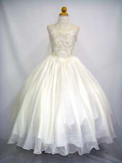New Girl National Glitz Pageant Wedding Formal Dress size 5 6 7 8 10 