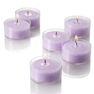  Lavender Scented Clear Cup Tealights Set of 100