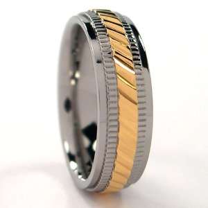   Plated Titanium Ring Sizes 5 to 8 Rumors Jewelry Company Jewelry