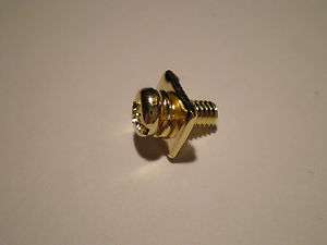 GOLD PLATED AMPLIFIER / POWER AND SPEAKER TERMINAL SCREWS 7pcs  