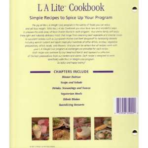  L A Lite Cookbook Compilation Books