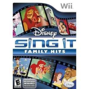   Exclusive Sing It Family Hits Wii By Disney Interactive Electronics