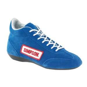   Racing 27100BL The Lowtop Blue Size 10 SFI Approved Driving Shoes