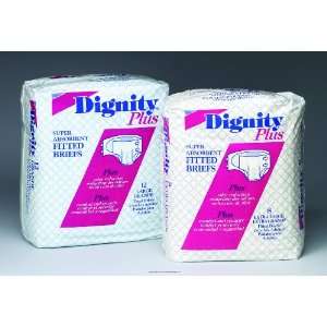   Adult Fitted Brief, Dignity Pl Brfs Ftd Lg 45 58, (1 CASE, 72 EACH