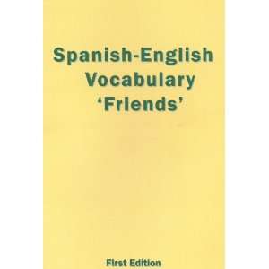  Spanish   English Vocabulary Friends (9780955219801 